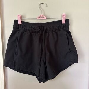 Lululemon Black Inner Glow High Rise Shorts 3’’